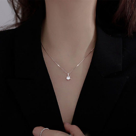 Fashion Women's Simple Hollow Clavicle Chain