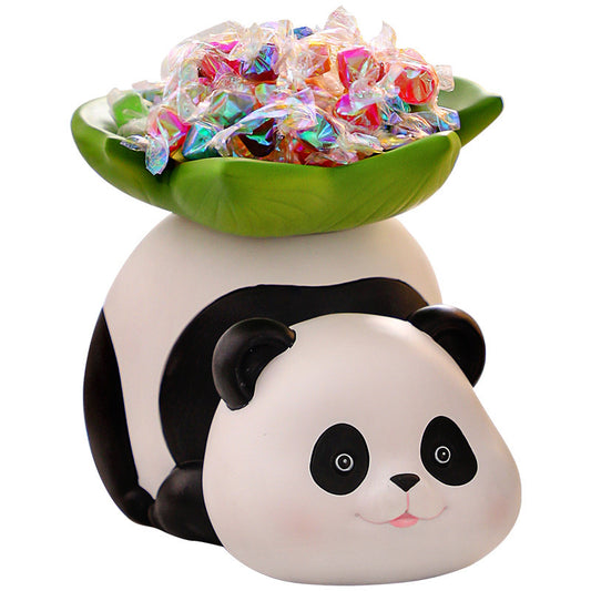 Entrance Panda Storage Tray Housewarming Gift Home Panda Decoration Living Room Decoration