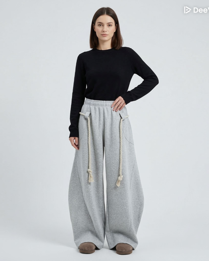 Fashionable Spring To Summer Baggy Wide Leg Casual Sweatpants Men/Women