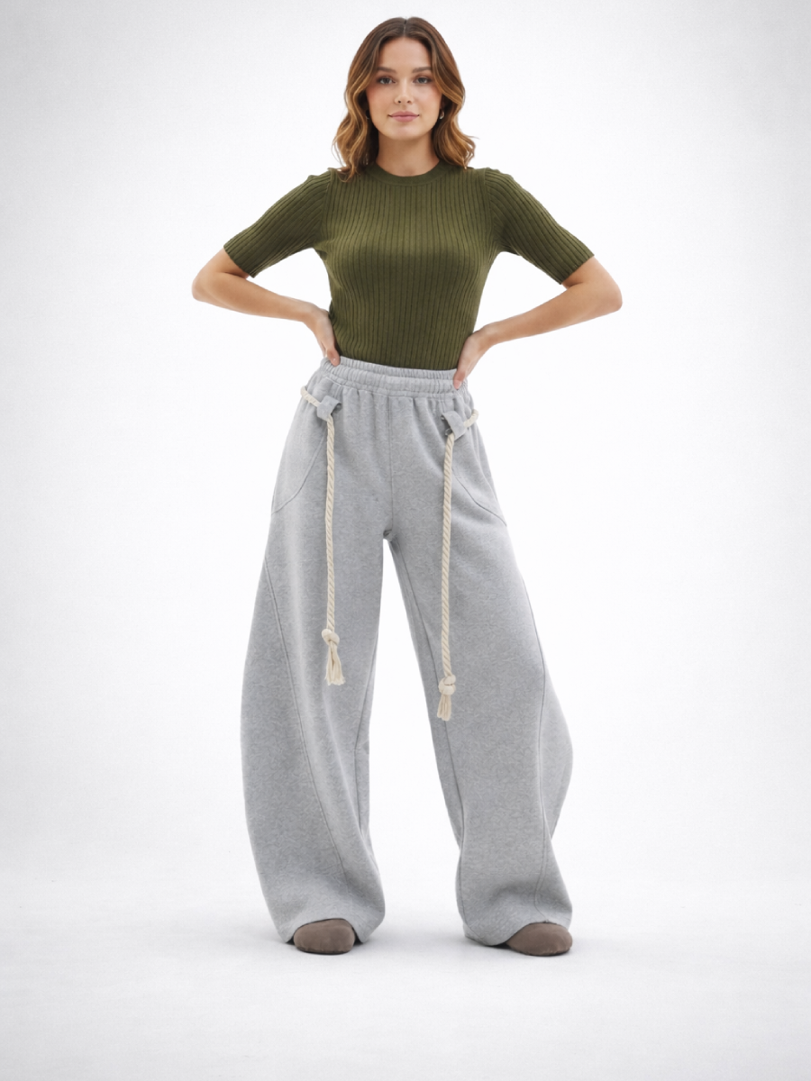 Fashionable Spring To Summer Baggy Wide Leg Casual Sweatpants Men/Women