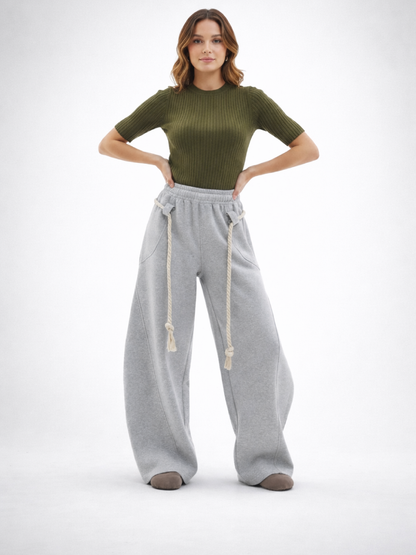 Fashionable Spring To Summer Baggy Wide Leg Casual Sweatpants Men/Women