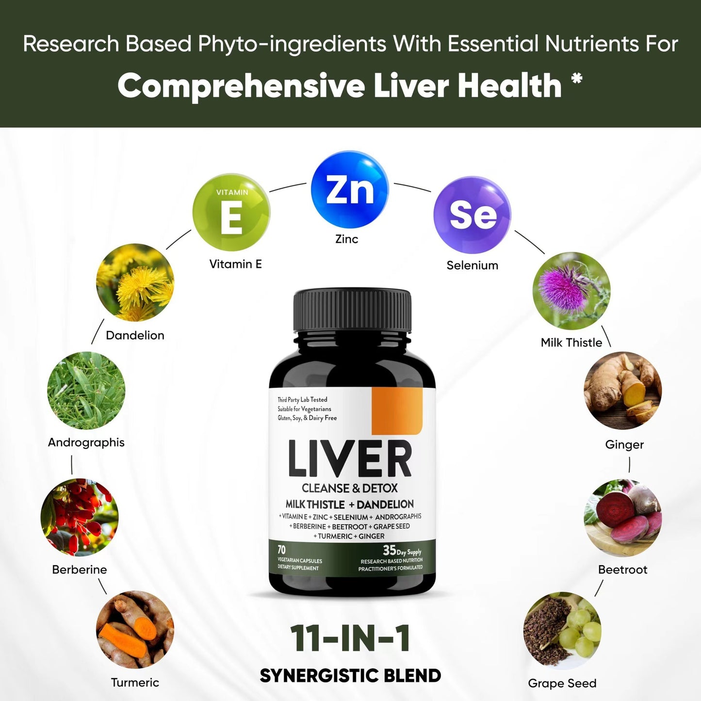 70 Cleansing Capsules LIVER CLEANSE