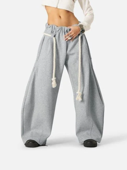 Fashionable Spring To Summer Baggy Wide Leg Casual Sweatpants Men/Women