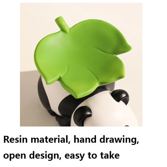 Entrance Panda Storage Tray Housewarming Gift Home Panda Decoration Living Room Decoration